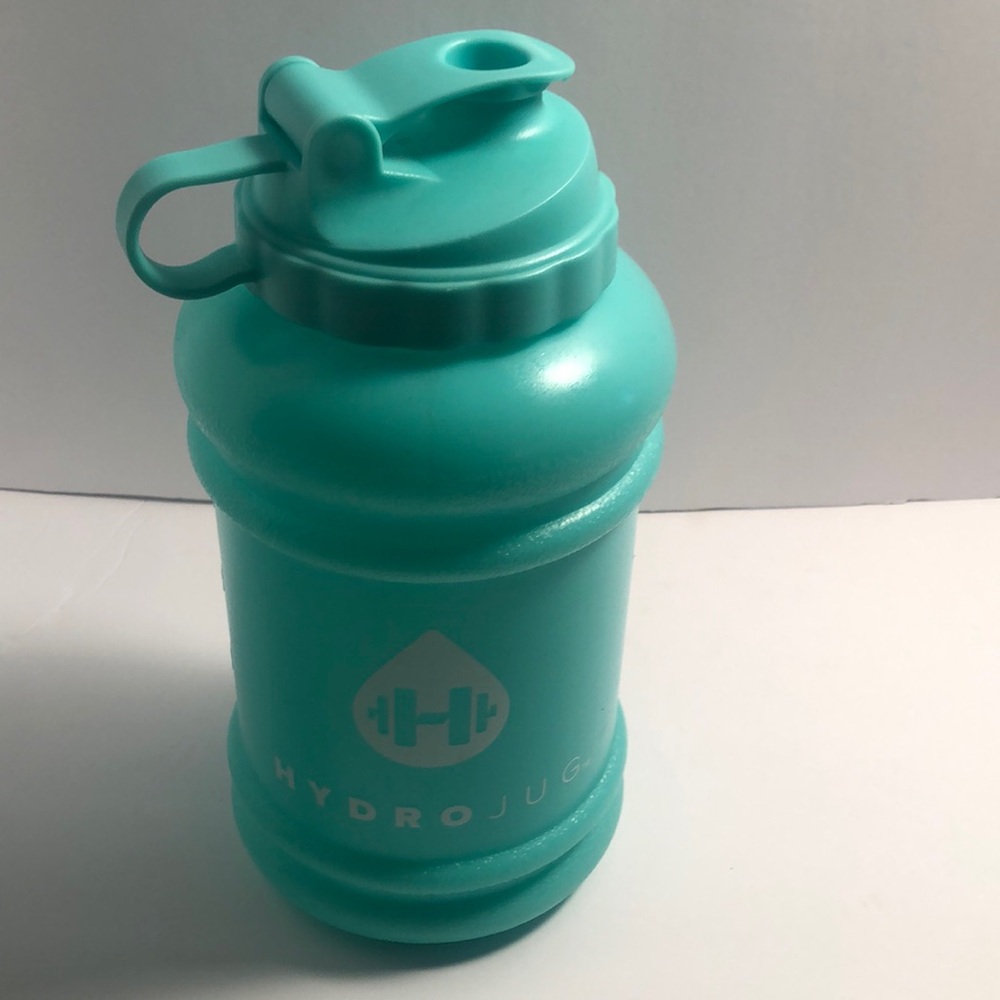 Rare classic teal Hydro drinking jug